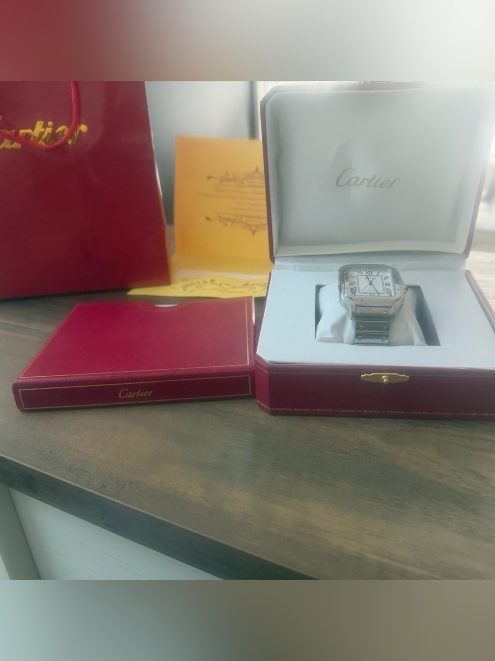 Cartier santos watch
